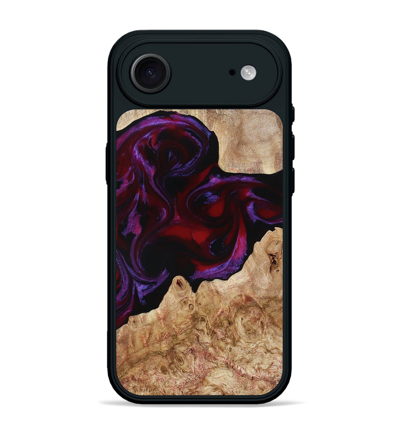 iPhone 17 Air Wood Phone Case - Fabian (Red, 780128)