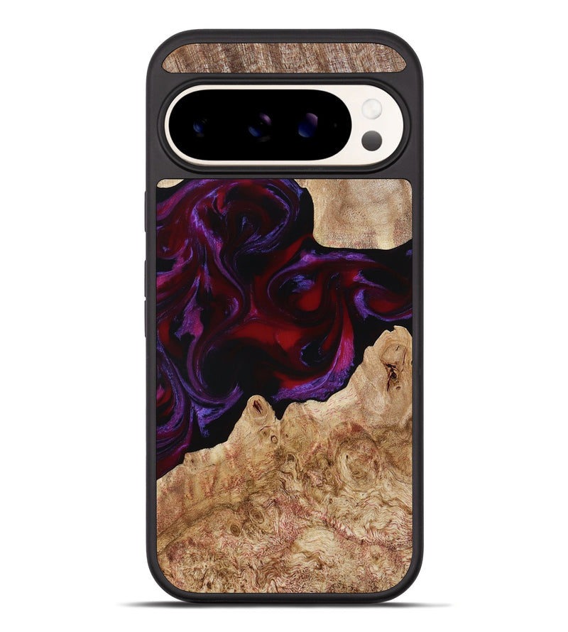 Pixel 10 Pro XL Wood Phone Case - Fabian (Red, 780128)