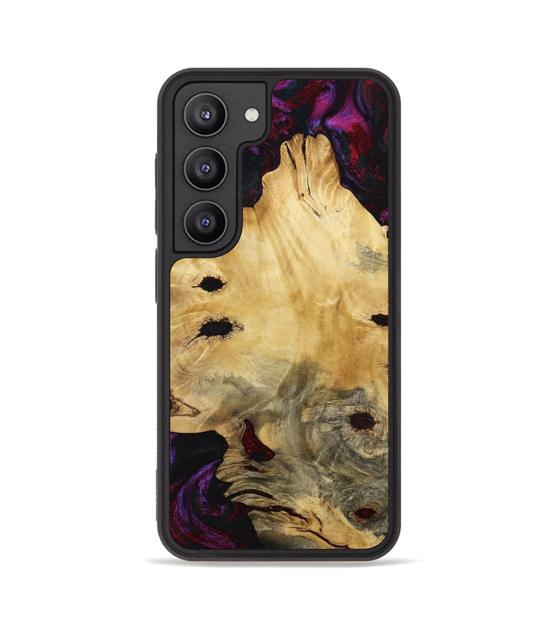Galaxy S23 Wood Phone Case - Monte (Red, 780131)