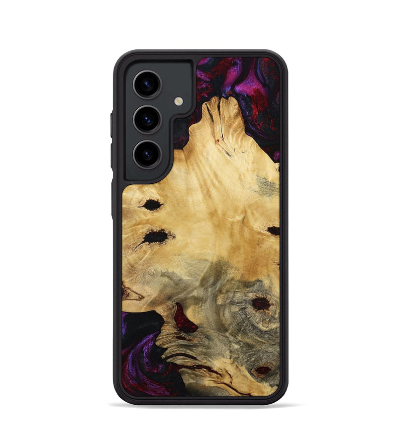 Galaxy S24 Wood Phone Case - Monte (Red, 780131)