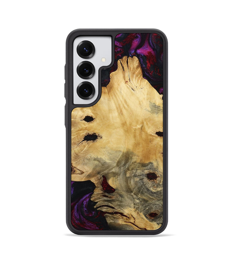 Galaxy S25 Wood Phone Case - Monte (Red, 780131)