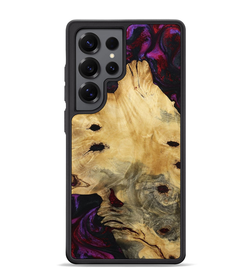 Galaxy S25 Ultra Wood Phone Case - Monte (Red, 780131)