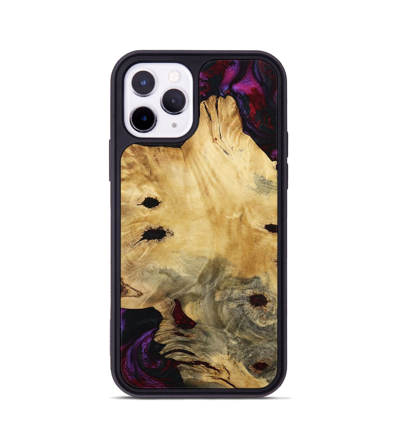 iPhone 11 Pro Wood Phone Case - Monte (Red, 780131)