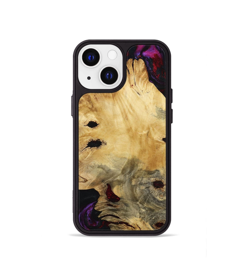 iPhone 13 mini Wood Phone Case - Monte (Red, 780131)