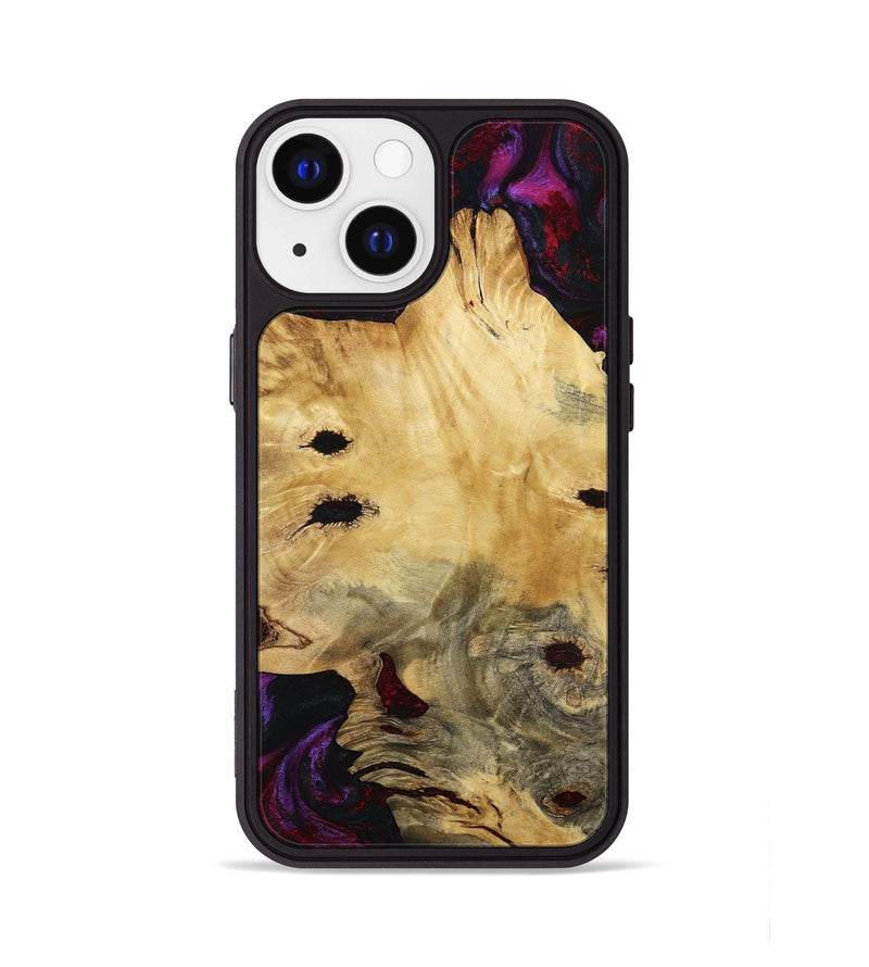 iPhone 13 Wood Phone Case - Monte (Red, 780131)