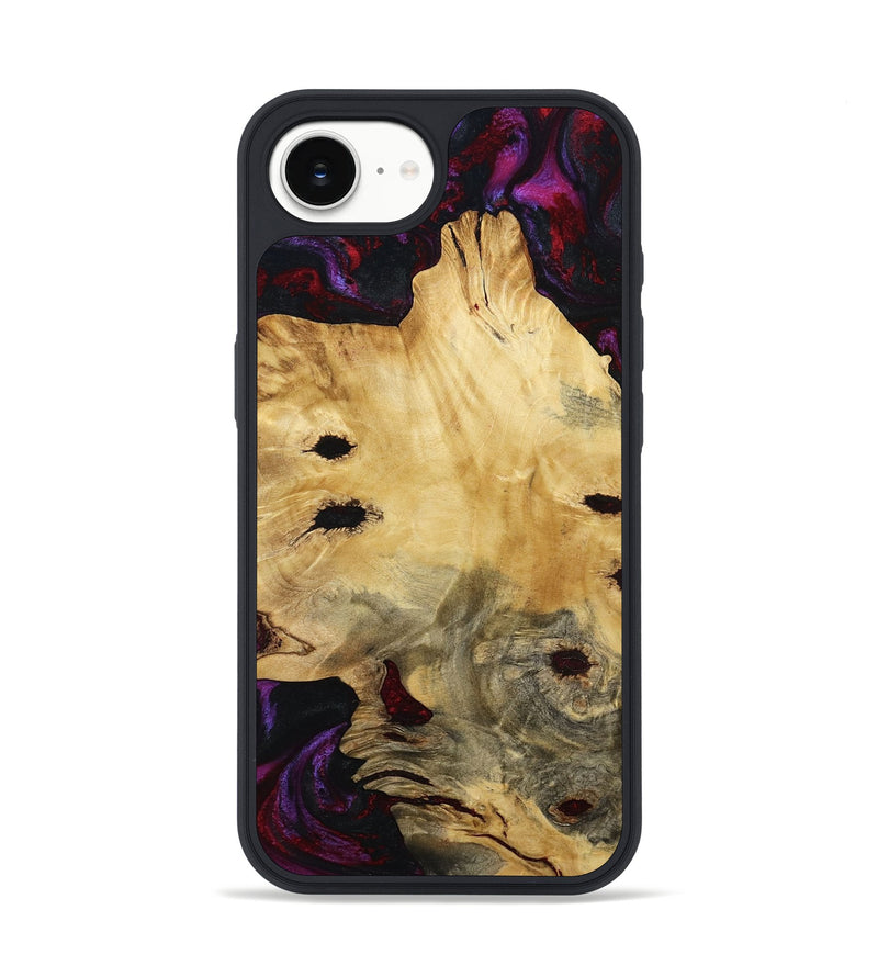 iPhone 16e Wood Phone Case - Monte (Red, 780131)