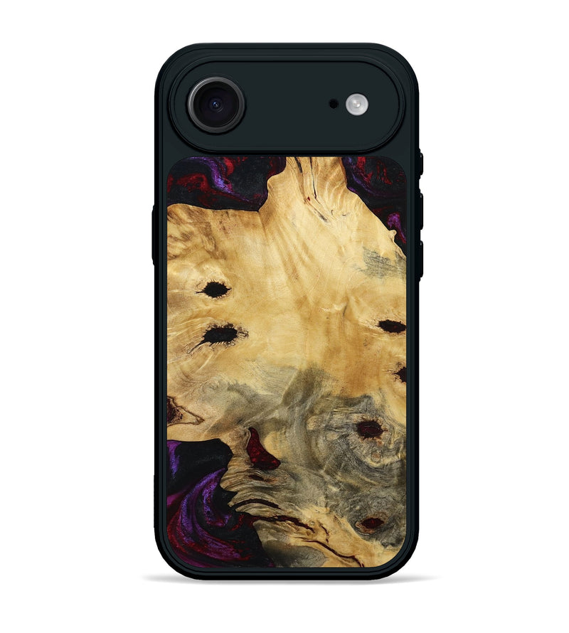 iPhone 17 Air Wood Phone Case - Monte (Red, 780131)