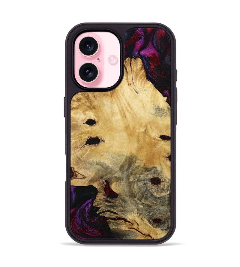 iPhone 17 Wood Phone Case - Monte (Red, 780131)