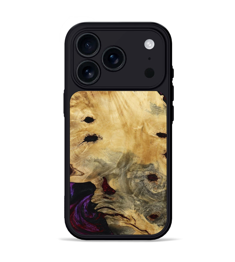 iPhone 17 Pro Wood Phone Case - Monte (Red, 780131)