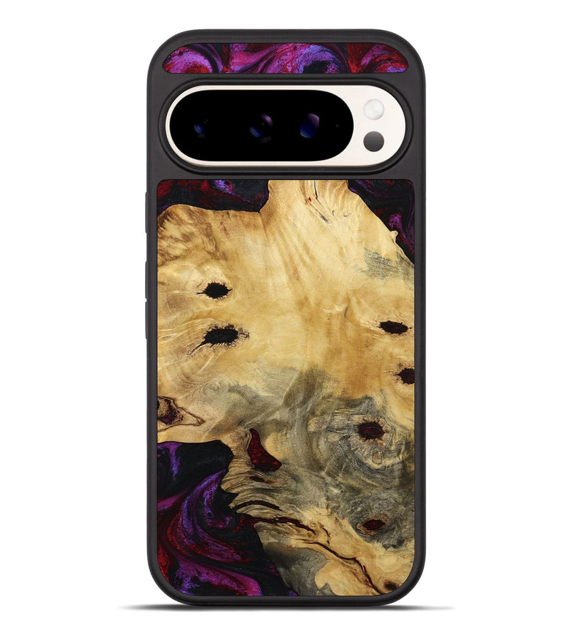 Pixel 10 Pro XL Wood Phone Case - Monte (Red, 780131)