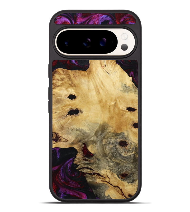 Pixel 9 Pro XL Wood Phone Case - Monte (Red, 780131)