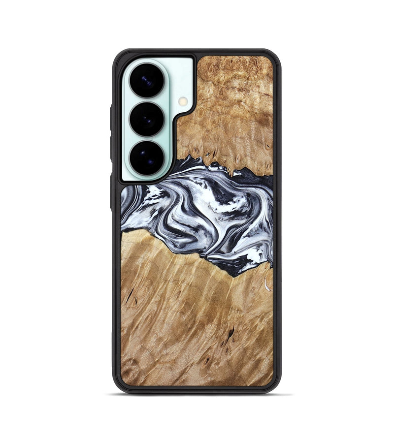 Galaxy S26 Wood Phone Case - Torrey (Black & White, 780136)
