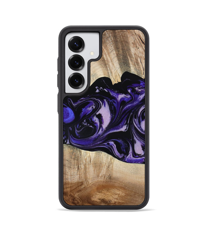Galaxy S25 Wood Phone Case - Bradyn (Purple, 780153)