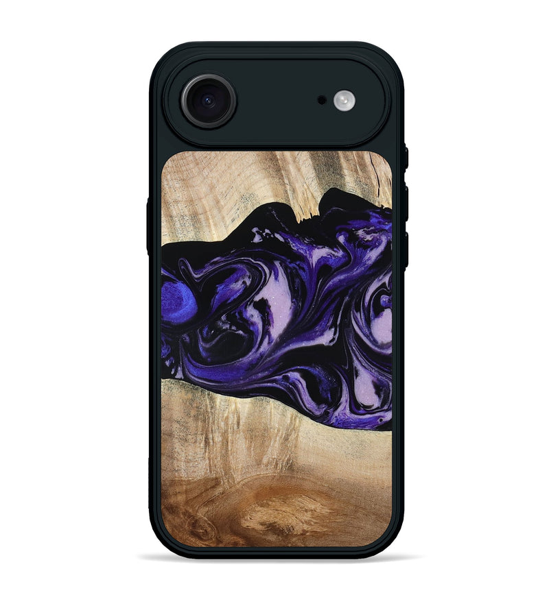 iPhone 17 Air Wood Phone Case - Bradyn (Purple, 780153)