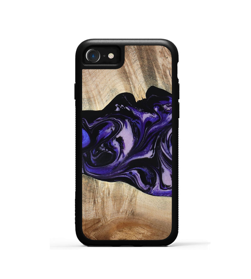 iPhone SE Wood Phone Case - Bradyn (Purple, 780153)