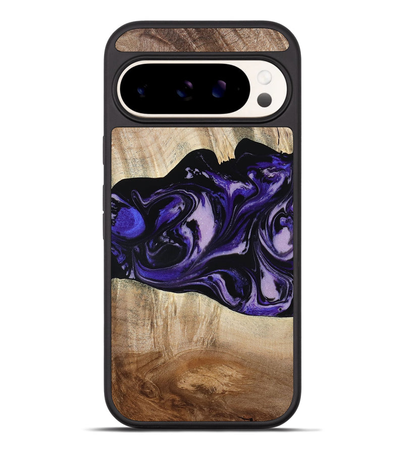 Pixel 9 Pro XL Wood Phone Case - Bradyn (Purple, 780153)