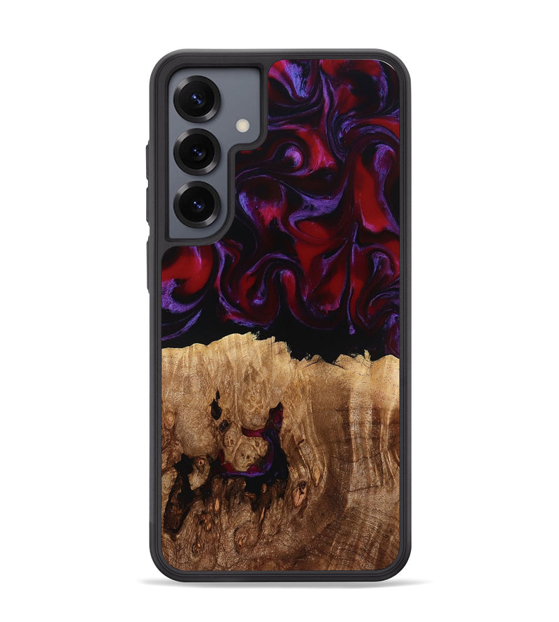 Galaxy S25 Plus Wood Phone Case - Jacey (Red, 780162)