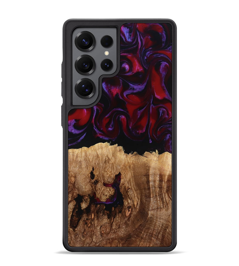 Galaxy S25 Ultra Wood Phone Case - Jacey (Red, 780162)