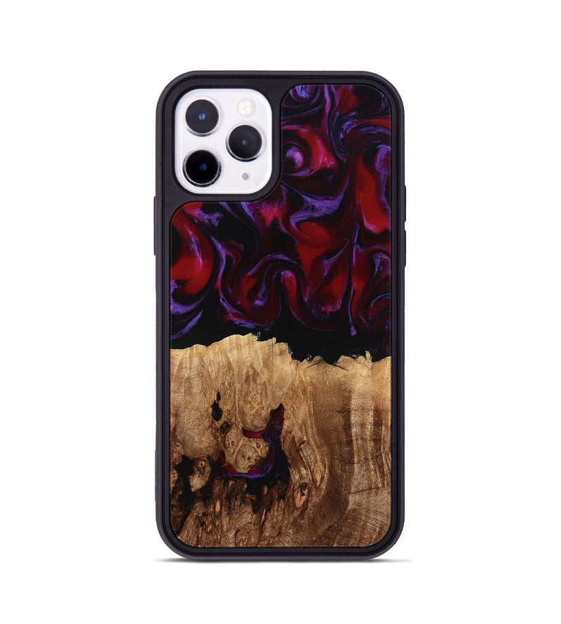 iPhone 11 Pro Wood Phone Case - Jacey (Red, 780162)