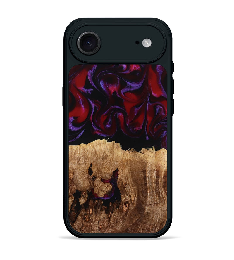 iPhone 17 Air Wood Phone Case - Jacey (Red, 780162)