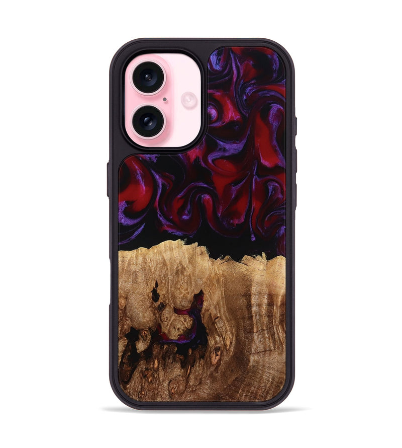 iPhone 17 Wood Phone Case - Jacey (Red, 780162)