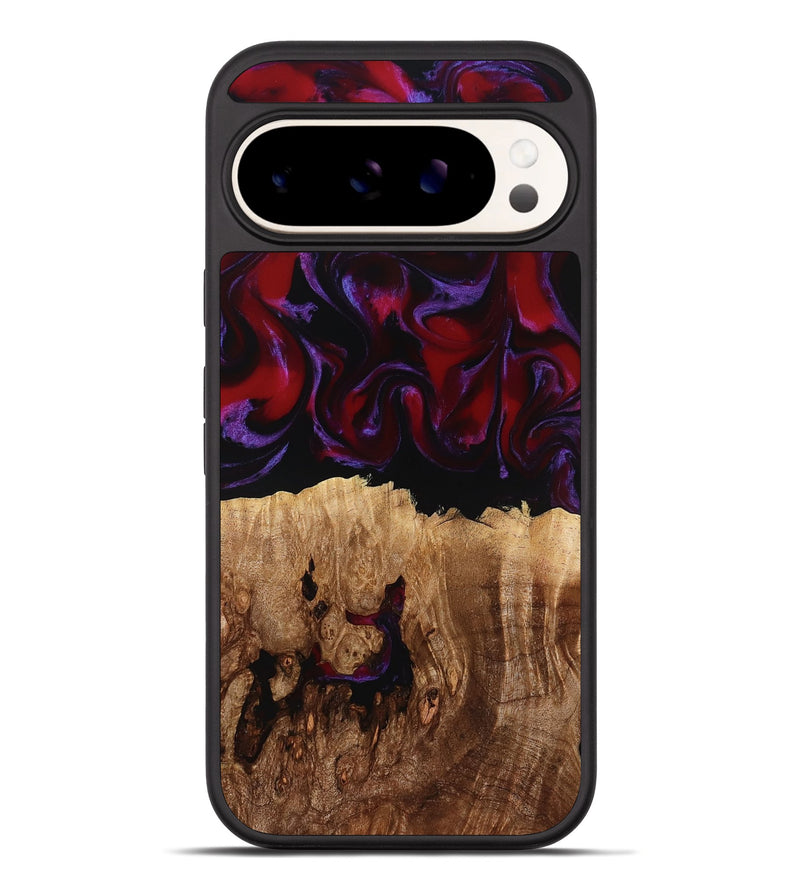 Pixel 10 Pro XL Wood Phone Case - Jacey (Red, 780162)