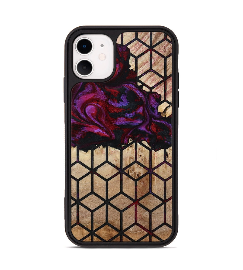 iPhone 11 Wood Phone Case - Ayaan (Pattern, 780184)