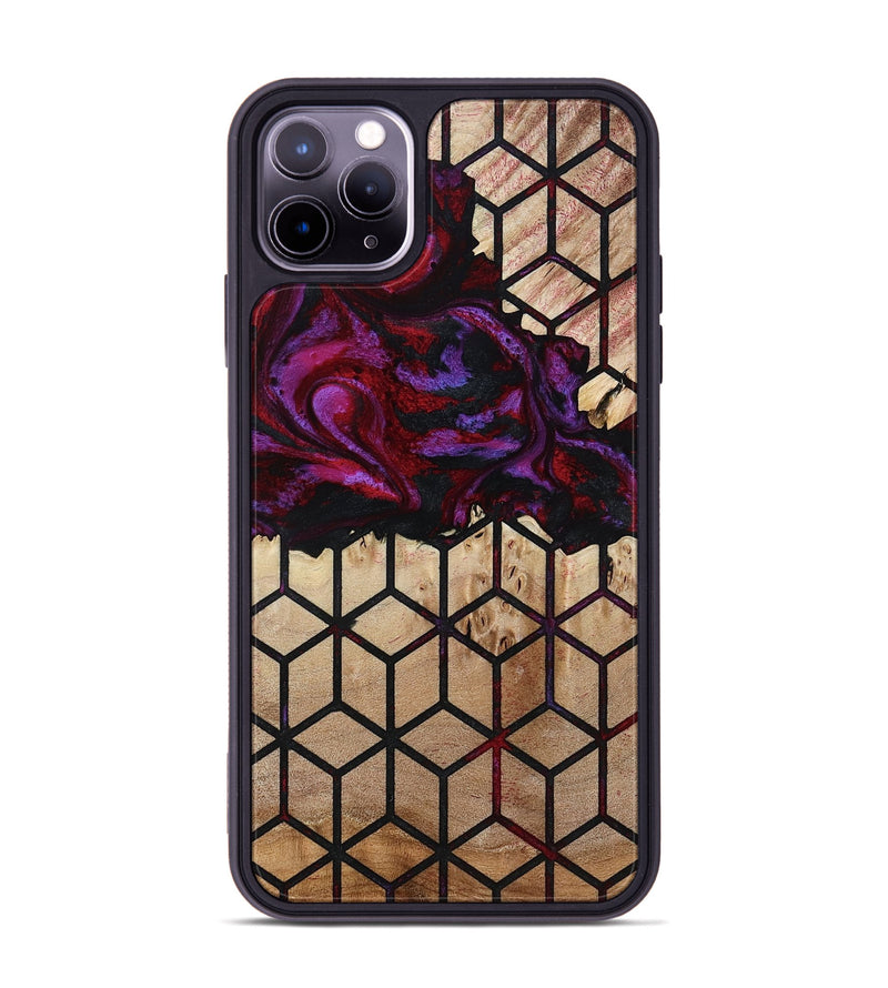 iPhone 11 Pro Max Wood Phone Case - Ayaan (Pattern, 780184)