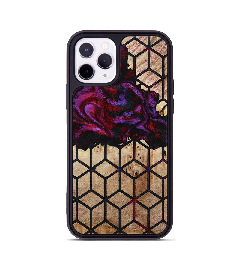 iPhone 11 Pro Wood Phone Case - Ayaan (Pattern, 780184)