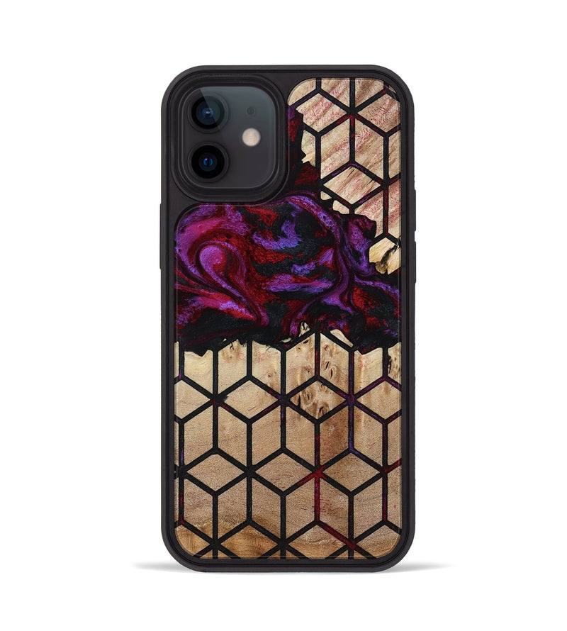 iPhone 12 Wood Phone Case - Ayaan (Pattern, 780184)