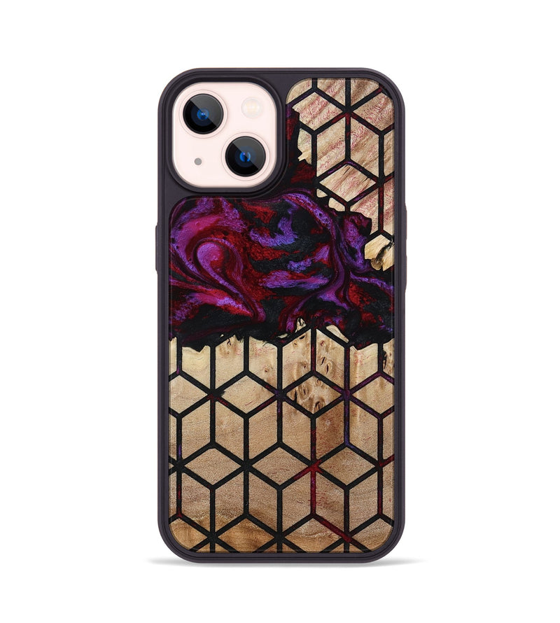 iPhone 14 Wood Phone Case - Ayaan (Pattern, 780184)