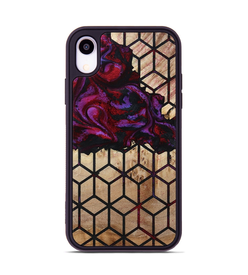 iPhone Xr Wood Phone Case - Ayaan (Pattern, 780184)