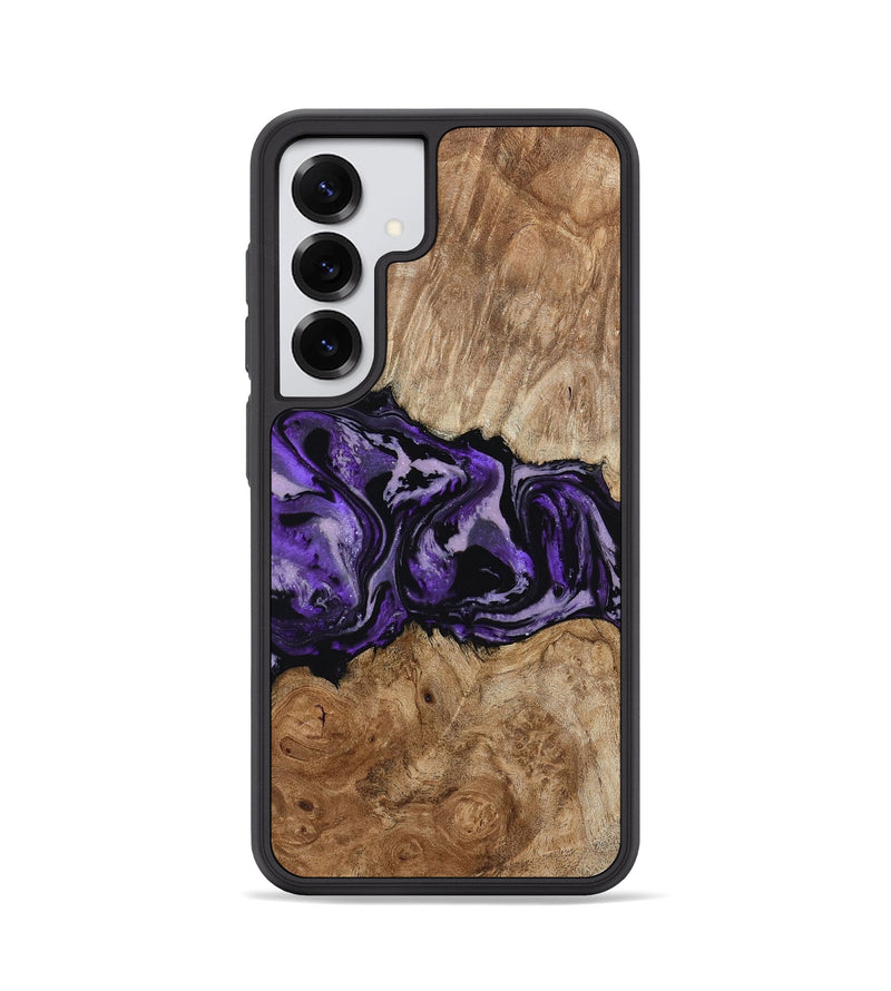 Galaxy S25 Wood Phone Case - Byron (Purple, 780234)