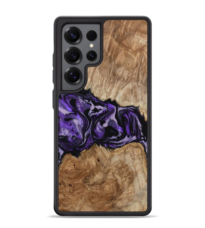Galaxy S25 Ultra Wood Phone Case - Byron (Purple, 780234)