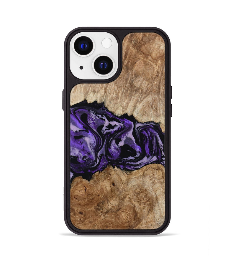iPhone 13 Wood Phone Case - Byron (Purple, 780234)