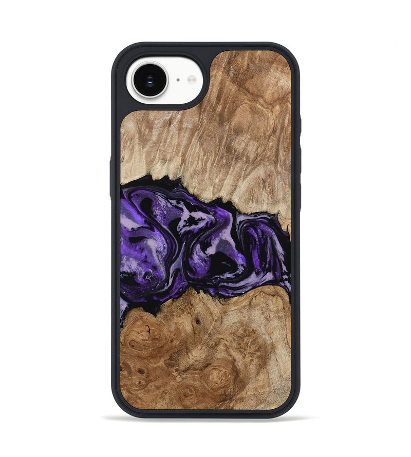 iPhone 16e Wood Phone Case - Byron (Purple, 780234)