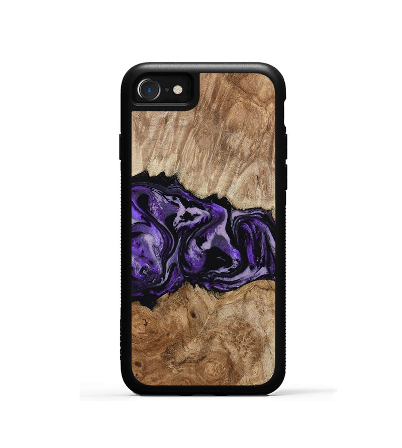 iPhone SE Wood Phone Case - Byron (Purple, 780234)