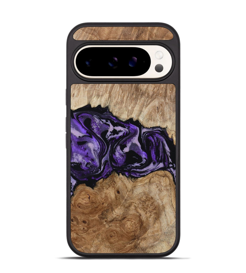 Pixel 9 Wood Phone Case - Byron (Purple, 780234)