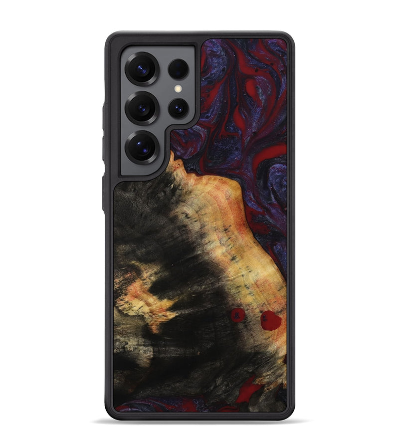 Galaxy S25 Ultra Wood Phone Case - Jaret (Red, 780241)