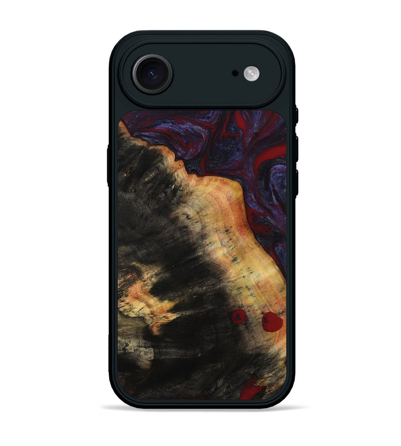 iPhone 17 Air Wood Phone Case - Jaret (Red, 780241)