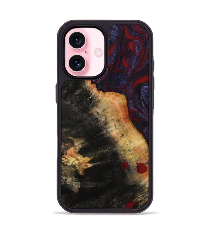iPhone 17 Wood Phone Case - Jaret (Red, 780241)
