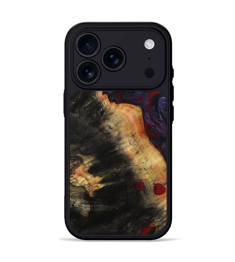 iPhone 17 Pro Wood Phone Case - Jaret (Red, 780241)