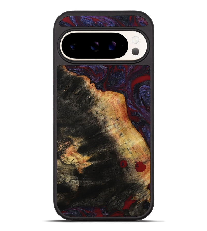 Pixel 10 Pro XL Wood Phone Case - Jaret (Red, 780241)