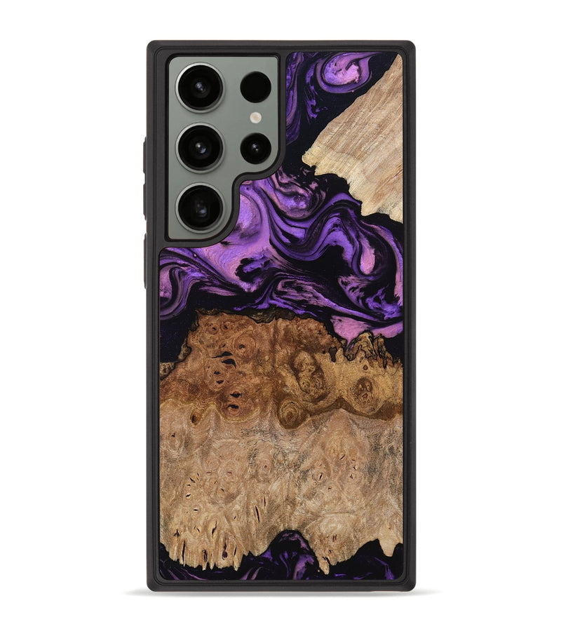 Galaxy S23 Ultra Wood Phone Case - Zyaire (Purple, 780498)