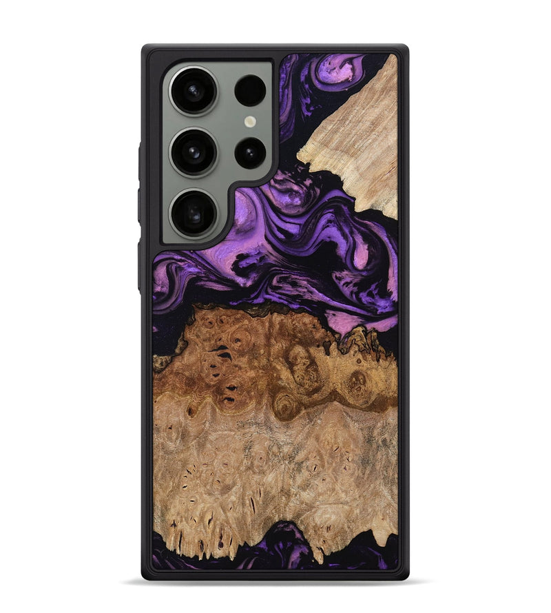 Galaxy S24 Ultra Wood Phone Case - Zyaire (Purple, 780498)