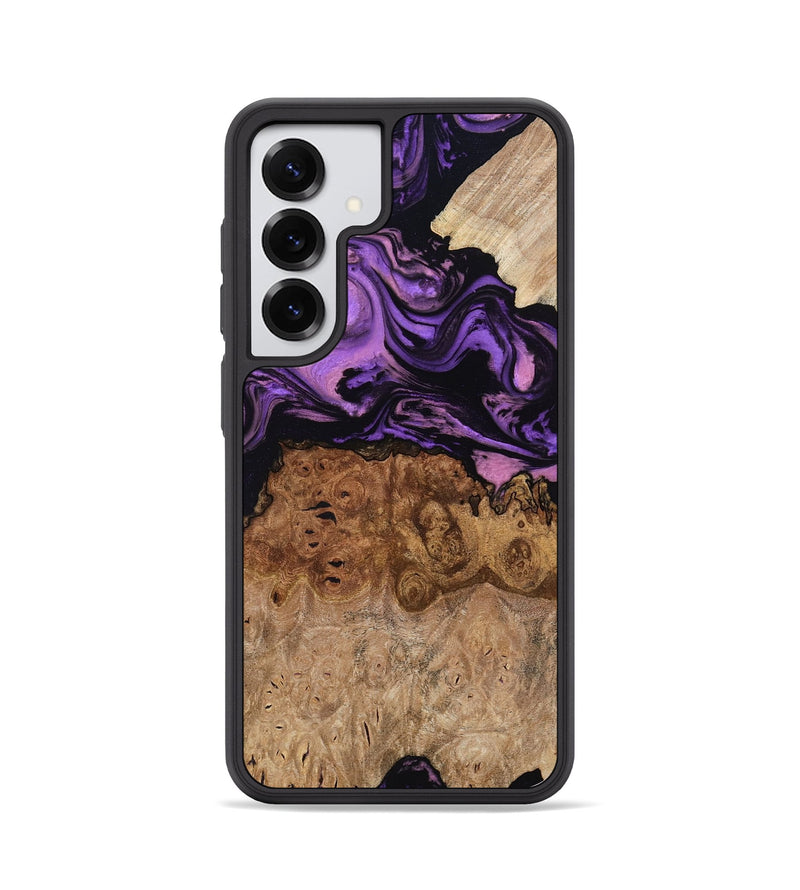 Galaxy S25 Wood Phone Case - Zyaire (Purple, 780498)