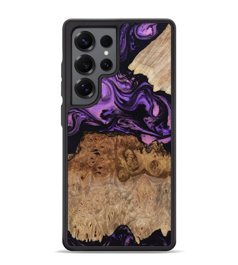 Galaxy S25 Ultra Wood Phone Case - Zyaire (Purple, 780498)
