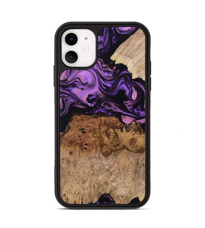 iPhone 11 Wood Phone Case - Zyaire (Purple, 780498)