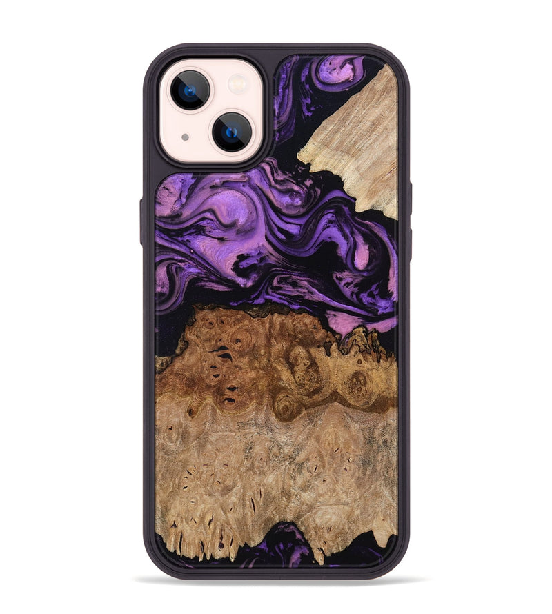 iPhone 14 Plus Wood Phone Case - Zyaire (Purple, 780498)