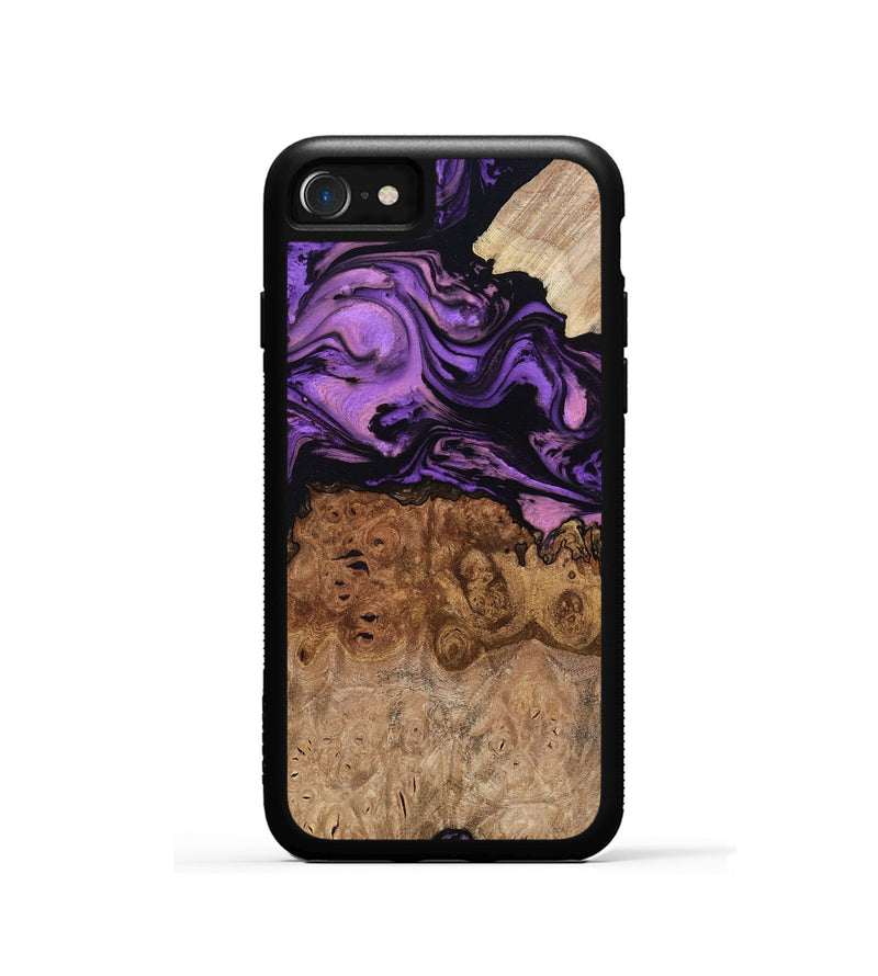 iPhone SE Wood Phone Case - Zyaire (Purple, 780498)